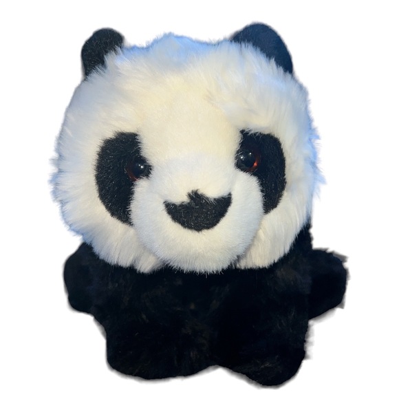 Panda Bear Plush DOUGLAS Cuddle Toys 13" Inches Stuffed Animal Black & White - Picture 1 of 7